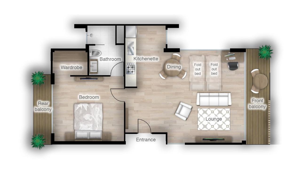 Studio 365 Serviced Apartments Chiang Mai Exterior foto