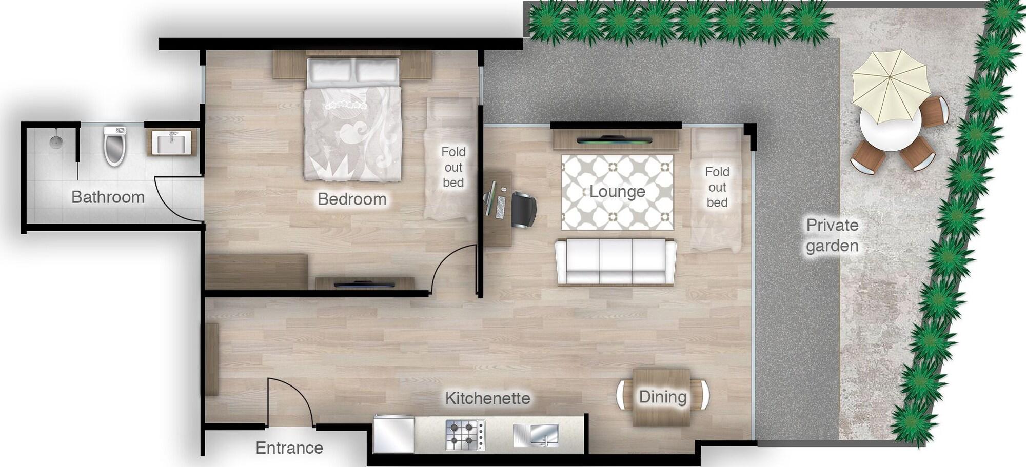 Studio 365 Serviced Apartments Chiang Mai Exterior foto